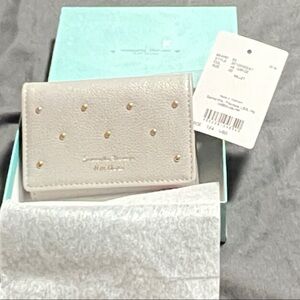 Samantha Thavasa Gray Mini Waller with Gold Accents. BRAND New!